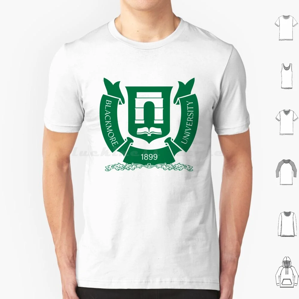 Blackmore University Logo T Shirt Big Size 100% Cotone Blackmore University Scream Scream 6 Scream Vi Scream Nyc Ghost Face