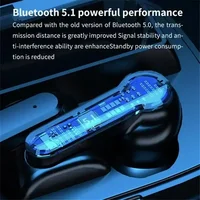 M19 Earbuds TWS Earphone M10 Intelligente Touch Control Wireless Bluetooth-compatible Headphones Waterproof LED Display With Mic - Image 3