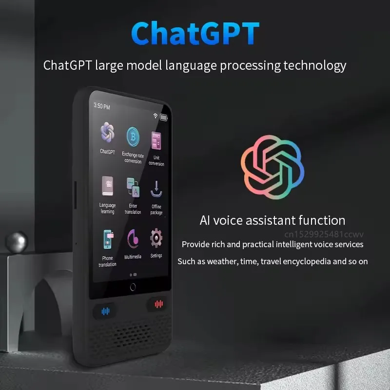 S85 Portable Translator Device 138 Real-time Languages Online & Offline 3.54inch Smart Voice Translation For Foreign Travel voice translator language translator