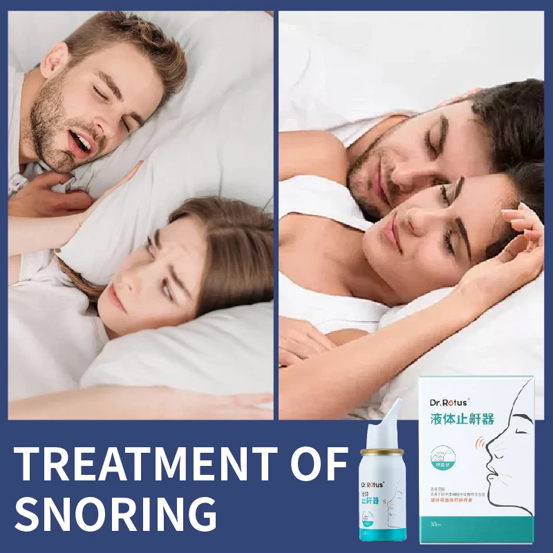 

Stop Snore Spray Anti Snoring Device Solution Better Sleeping Breathe Anti-Snore Corrector for Sleep apnea