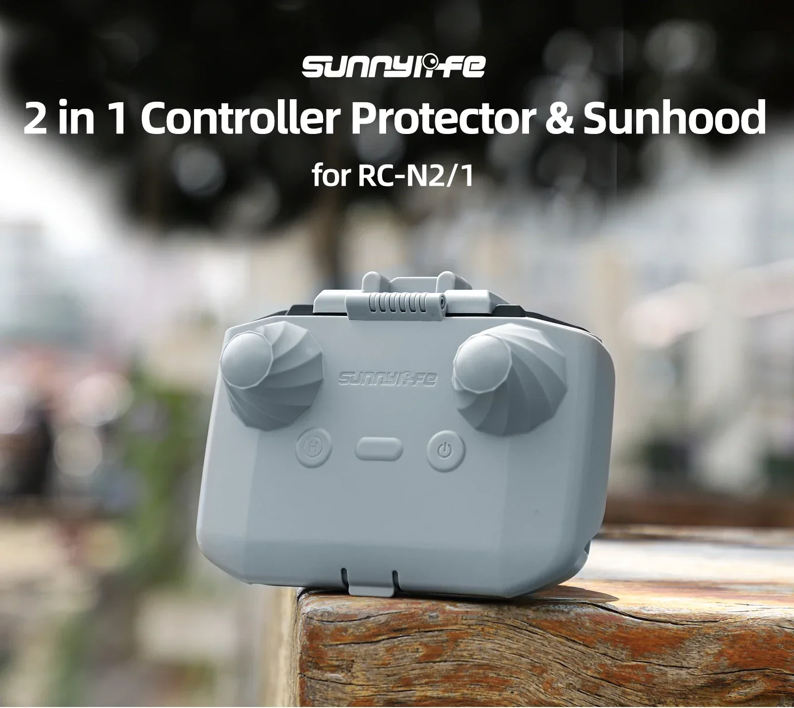 Protecteur contrôleur 2 en 1 DJI RC-N2/1/N3 - Housse et bâtons solaires