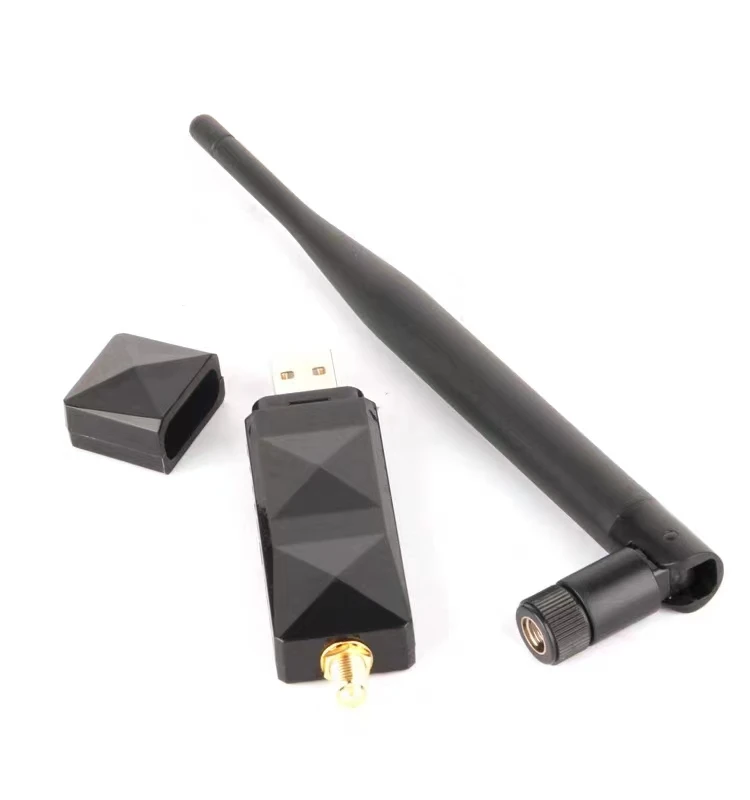 Atheros AR9271 칩셋 150Mbps 무선 USB WiFi 어댑터 Windows/8/10/Kali Linux 용 2 안테나가있는 802.11n 네트워크 카드
