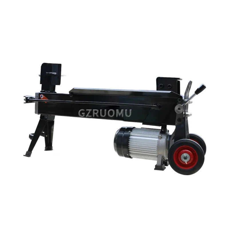 Cross Cutter Head Wood Splitter Electric Professional Wood Chopping Machine Forestry Household Firewood Splitting 8 Ton