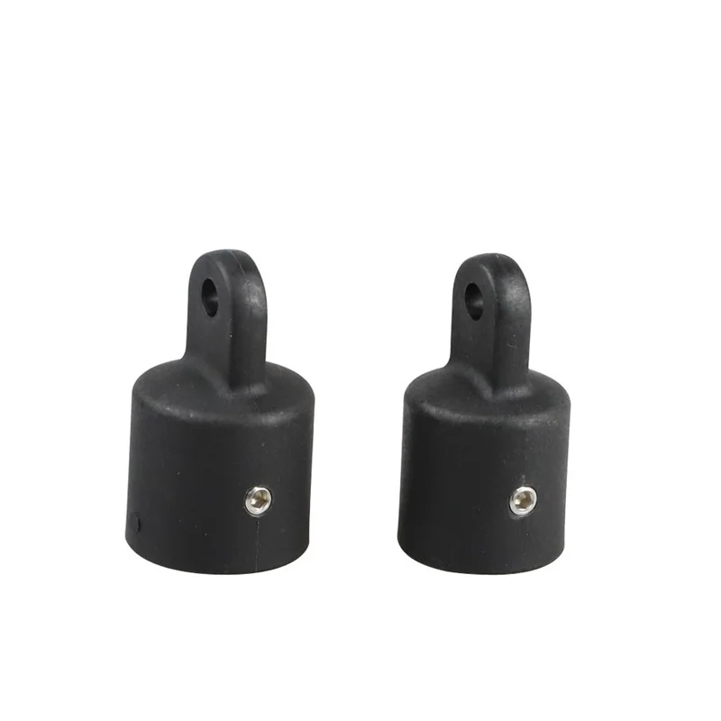 Black Nylon Top Cap High Strength 22MM 25MM Marine Bimini Tops Plastic Bimini Fittings For Yacht Boat 2PCS bimini top fittings