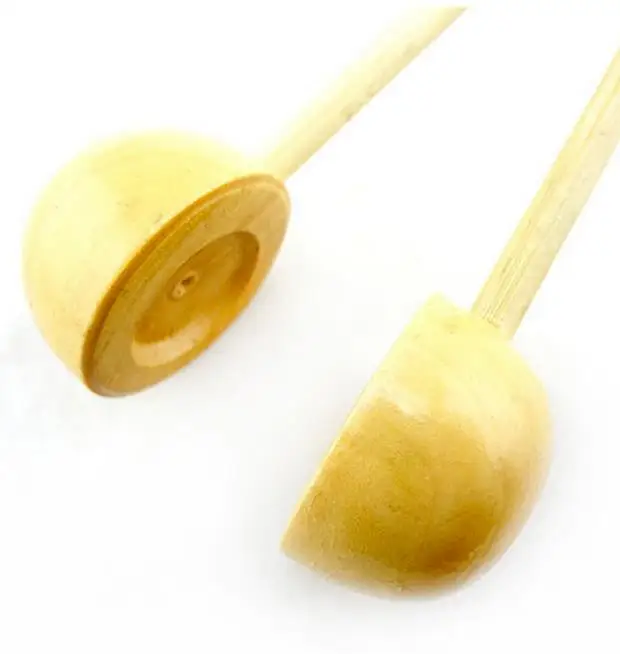 Flap massager bamboo handicraft semicircular ring hammer hammer knock back massage massage stick