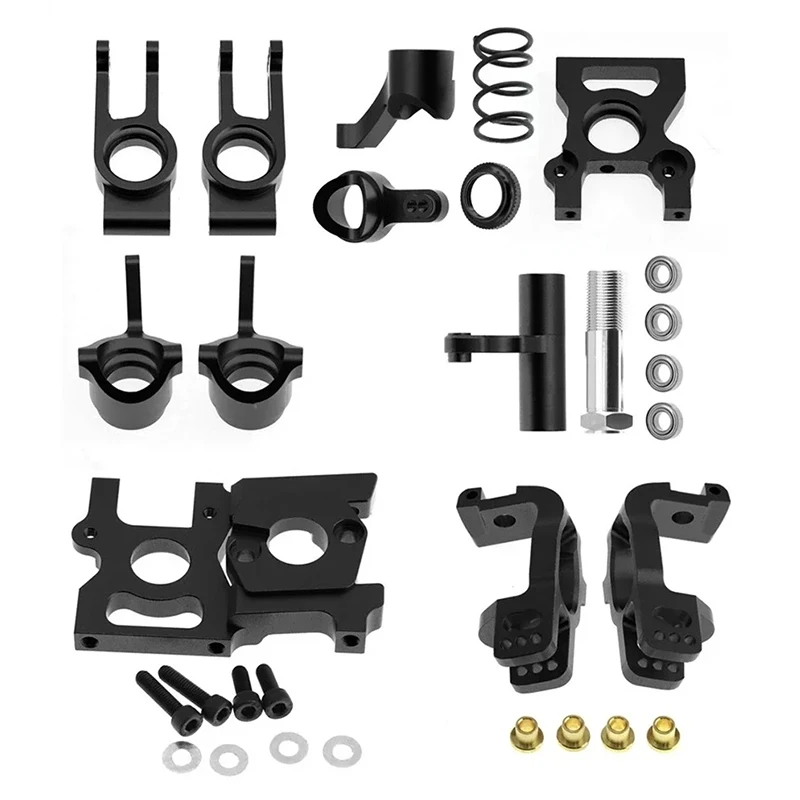 

1/7 RC Car Metal Accessories Kit Steering Cup Steering Assembly Motor Mount for ZD Racing DBX-07 EX-07 DBX07 EX07 Upgrade Parts