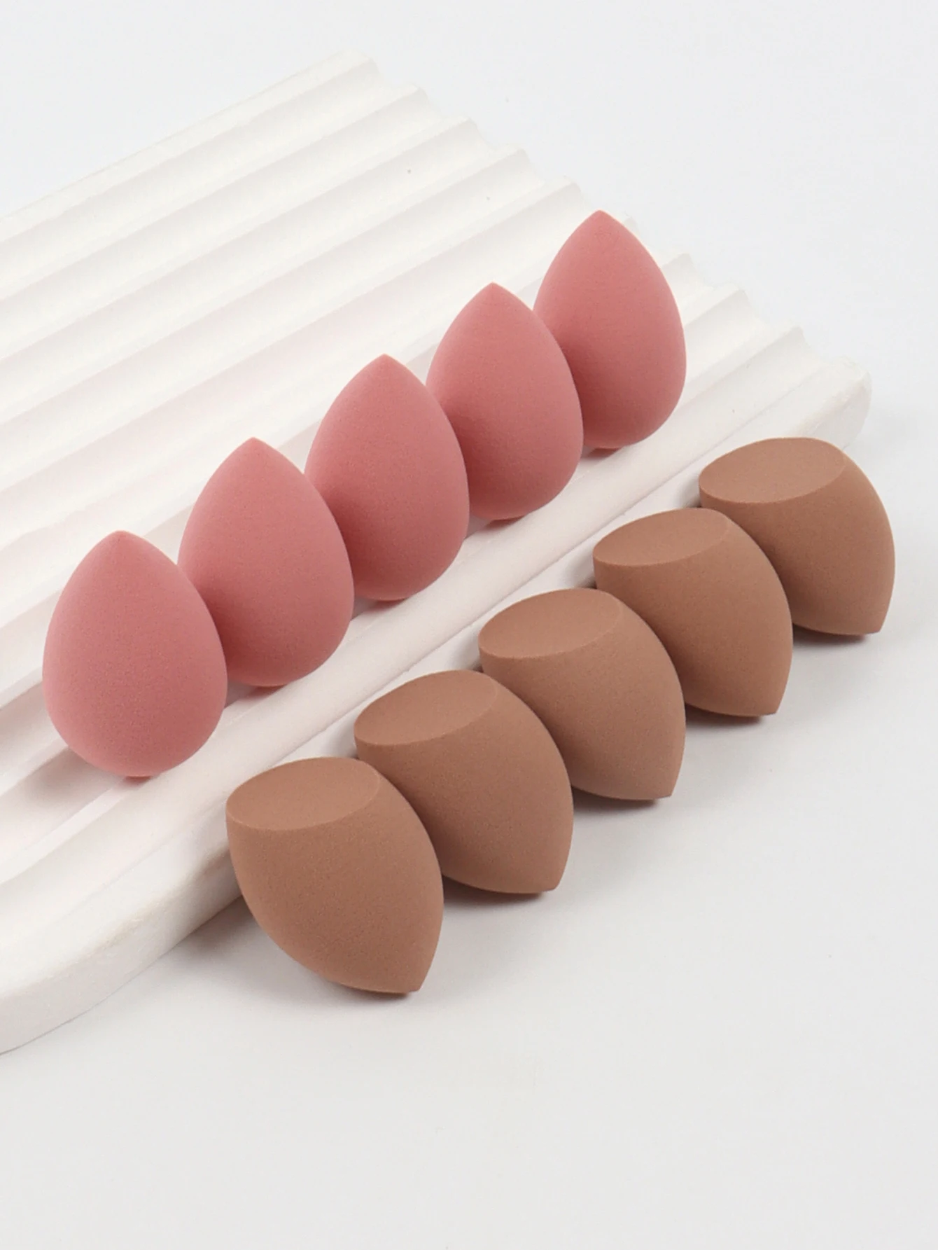 10 Mini Makeup Sponges Foundation Blend Beauty Sponge Liquid Cream Powder makeup sponges