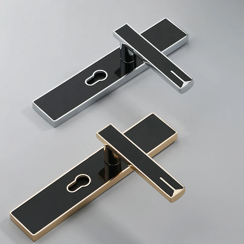 Security Locks For Home Room Doors Safe House Set of Lock Retro Door Handle House Interior Door hHandle Bedroom Furniture Lock