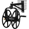 712-B Single Arm Navigator Multi-Directional Garden Hose Reel, Holds 125-Feet of, 5/8-Inch, Black 1