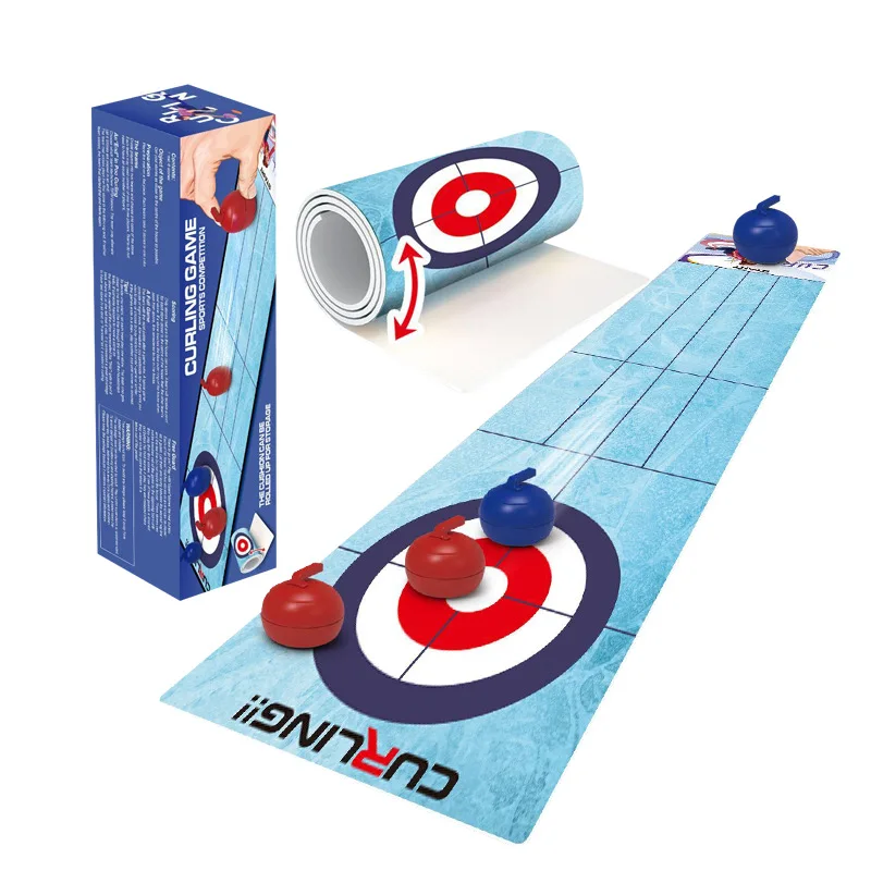 New leisure Puzzle Game Curling Football Basketball Board Game Parent-Child Interactive Battle Children's Toys Christmas Gift 2