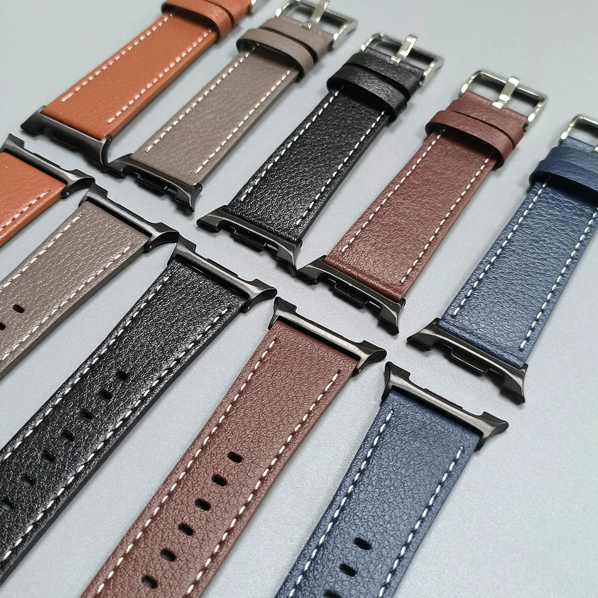 Premium Leather Strap for Smartwatch - Elegant 47mm Bracelet Belt Accessories