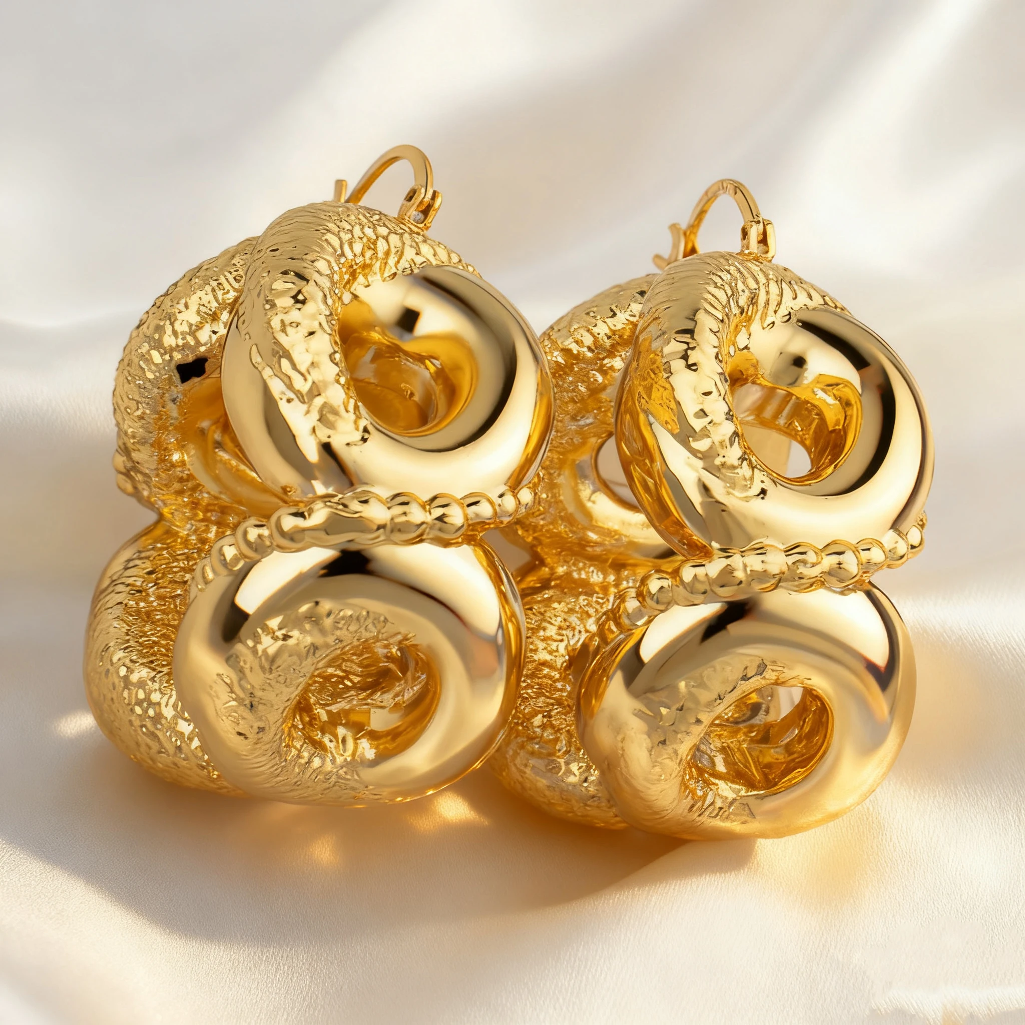 Dubai Gold Plated Jewelry Earrings Set Banquet Drop Women Lady