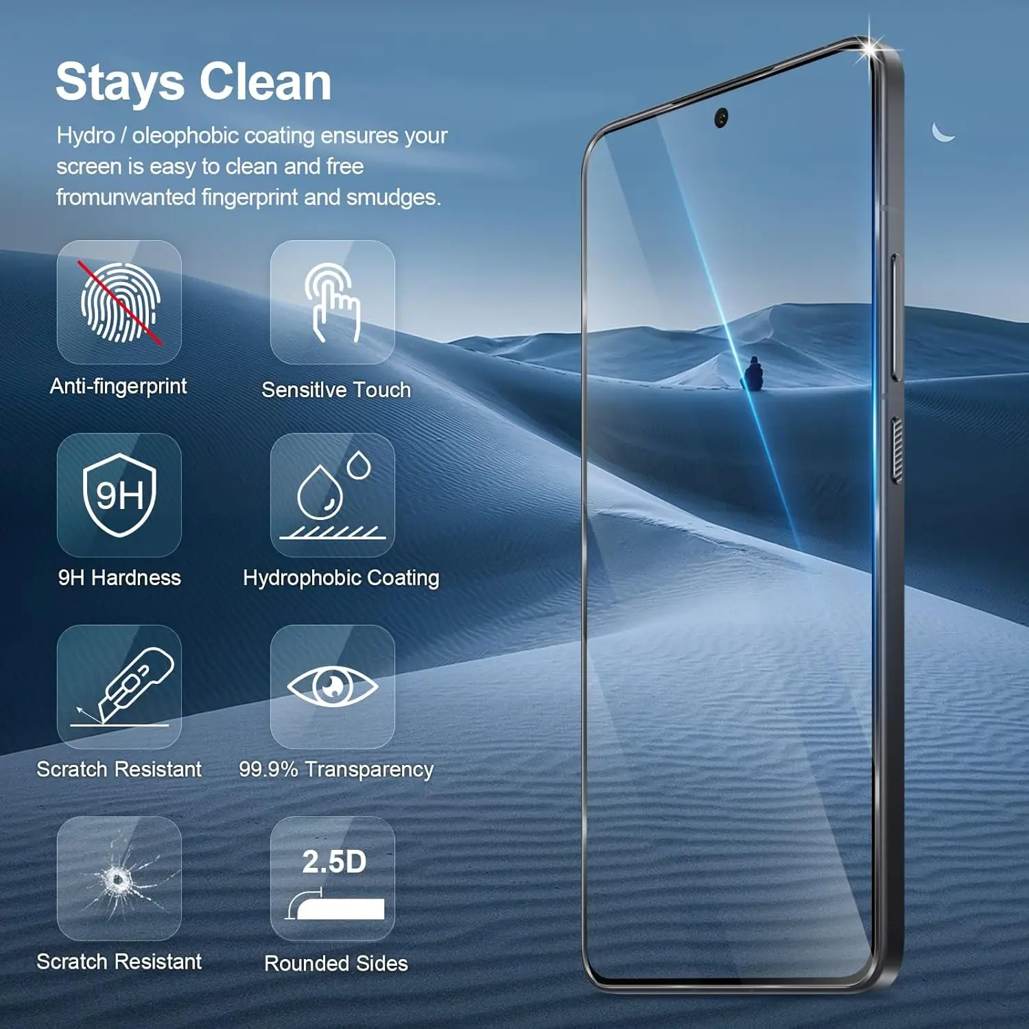 Holilo Privacy Pellicola Protettiva per Xiaomi POCO F7 5G[2 Pezz