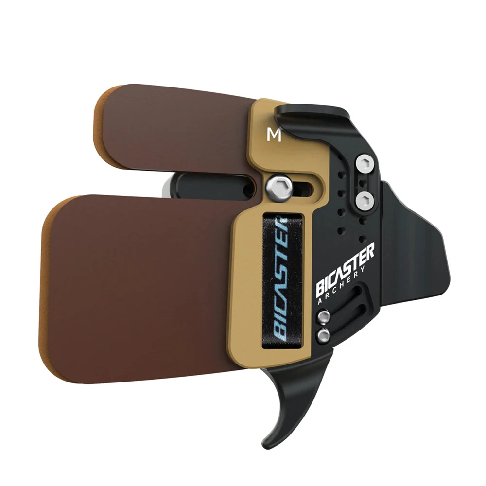 Cordovan Archery Finger Tab Guard BICASTER LOG Shooting Finger Protector for LH/RH S/M/L 3 Sizes