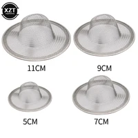 Kitchen Sink Strainer Stainless Steel Flume Filter Mesh Trap Bathtub Wash Basin Sundries Drain Hole Strainer Kitchen Gadget ﻿ 1