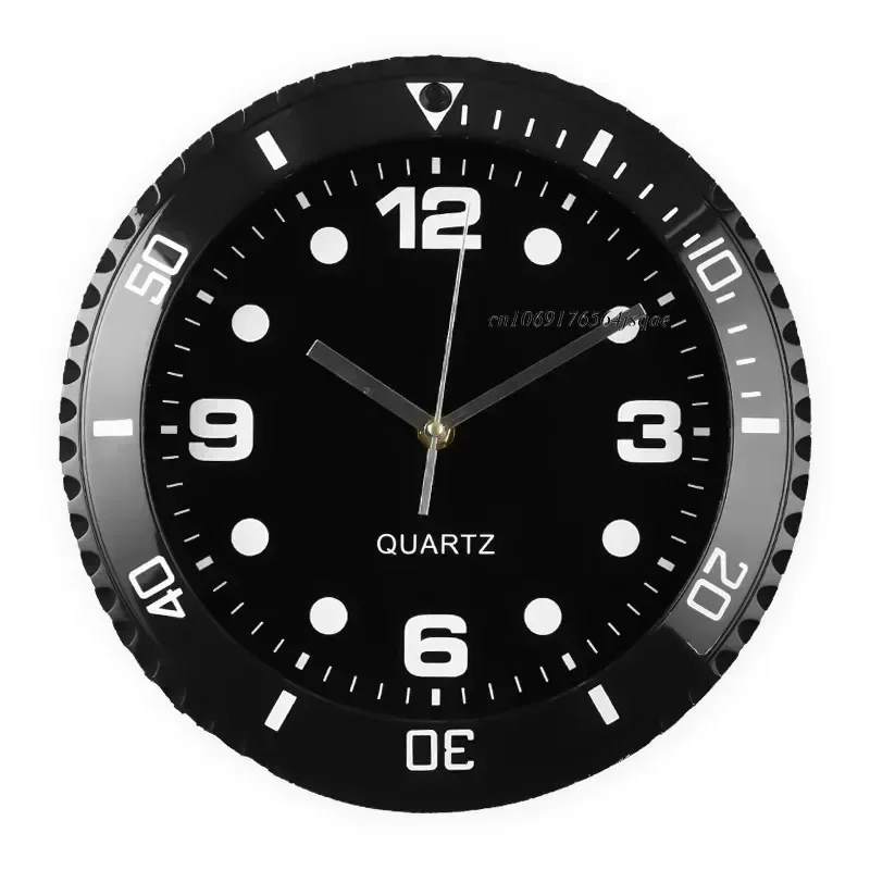 Role Wall Clock Modern Design Silent Quartz Needle Luxury Wall Clocks Silent Sweep Second Home Creative Water Ghost Wall Clock - 5