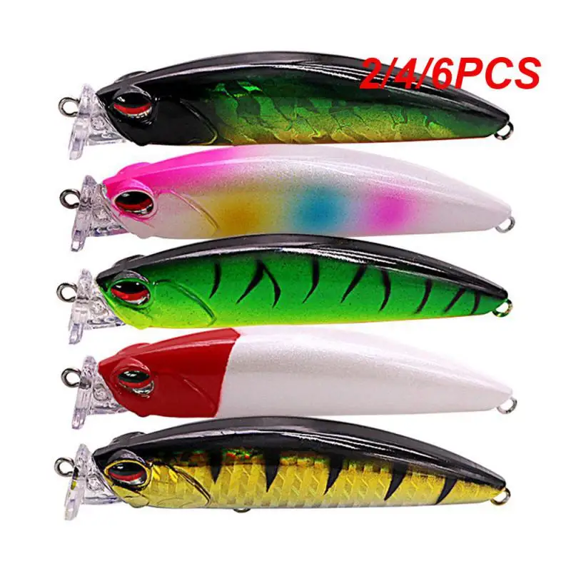 

2/4/6PCS Plastic Bag Packaging Lure Bait Durable Fishing Accessories Fake Bait 8.5cm/9g Bionic Bait Loud Rattle Fishing Supplies