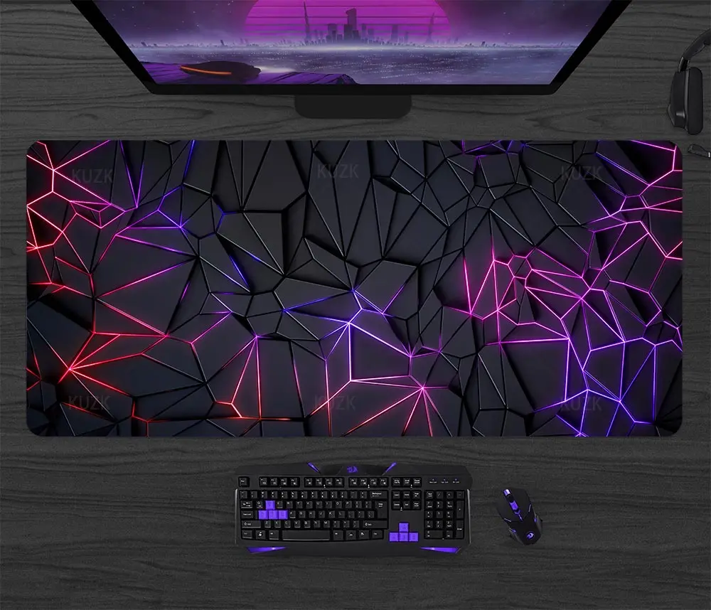 RAZER Computer Mat Mousepad Gamer Desk Accessories Mouse Pad Large Gaming  Mats Deskmat Setup Extended Xxl Pc Office Mause Rug - AliExpress