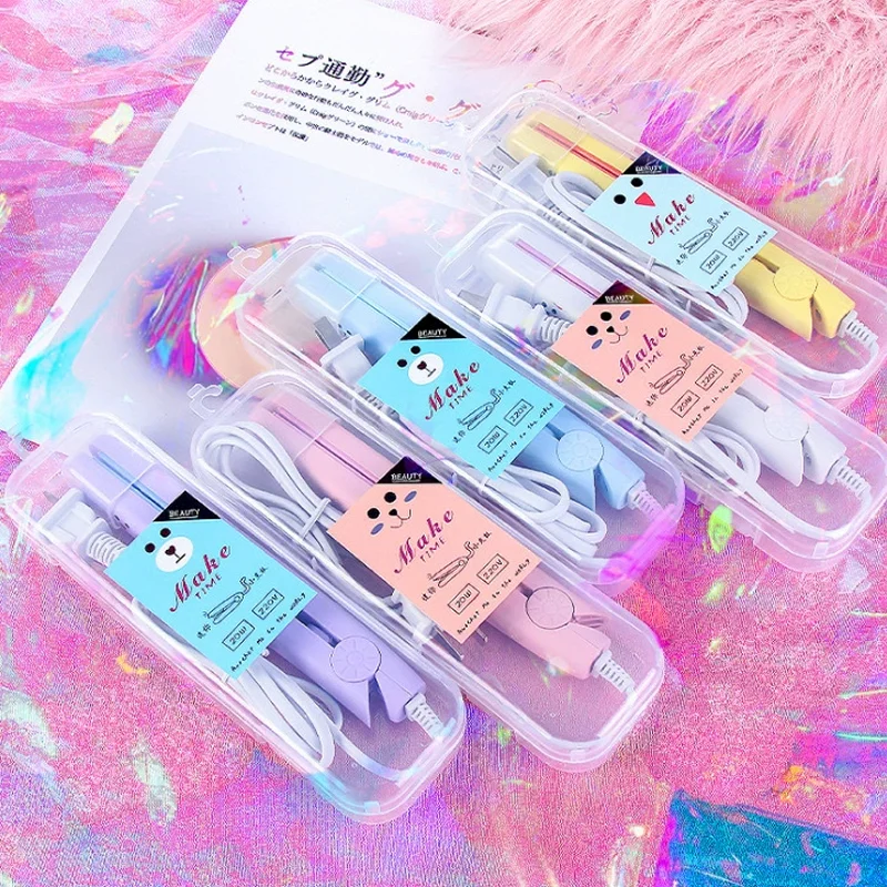 New In Hot Comb Hair Plates Curling Iron Styling Appliances Straightener Smooth Flat Iron Setting Heating Styling Tools
