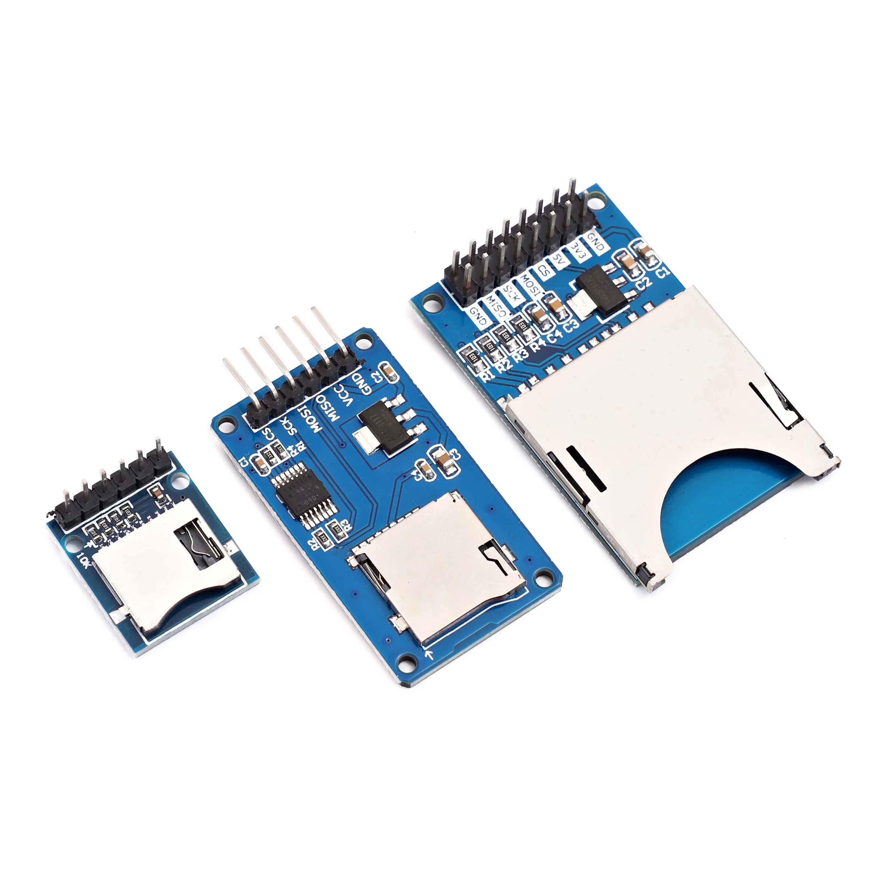 1-10pcs Micro SD Card Mini TF Card Reader Module SPI Interfaces With ...