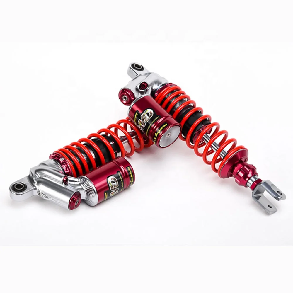 오토바이 후방 충격 흡수 장치 325/330MM Yamahas Honda Nmax Vmax 충격 흡수 장치 용 알루미늄 이중 조절 식 흡수 장치