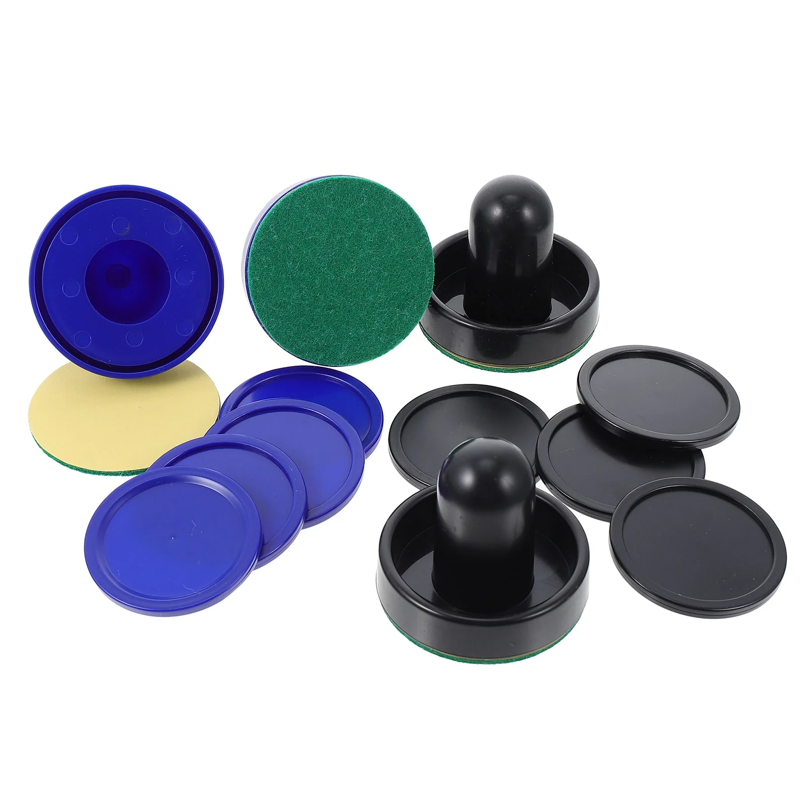 

2 Sets Air Hockey Pushers and Air Hockey Pucks Air Hockey Parts for Game
