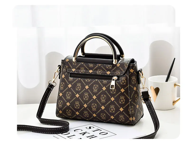 New Shoulder bag Women bag tote luxury designer handbag women Handbags leather Printed monogram single shoulder straddle bag