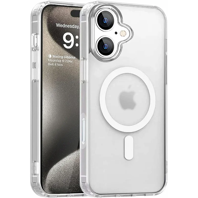Matte Candy Color Magnetic Hybrid Case with Strong Grip