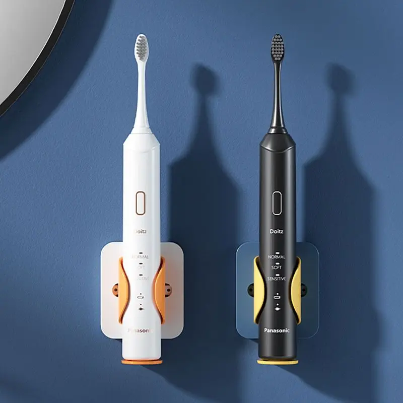 Multifunction Wall Mounted Electric Toothbrush Holders Toothbrush Storage Holder with Cup Racks