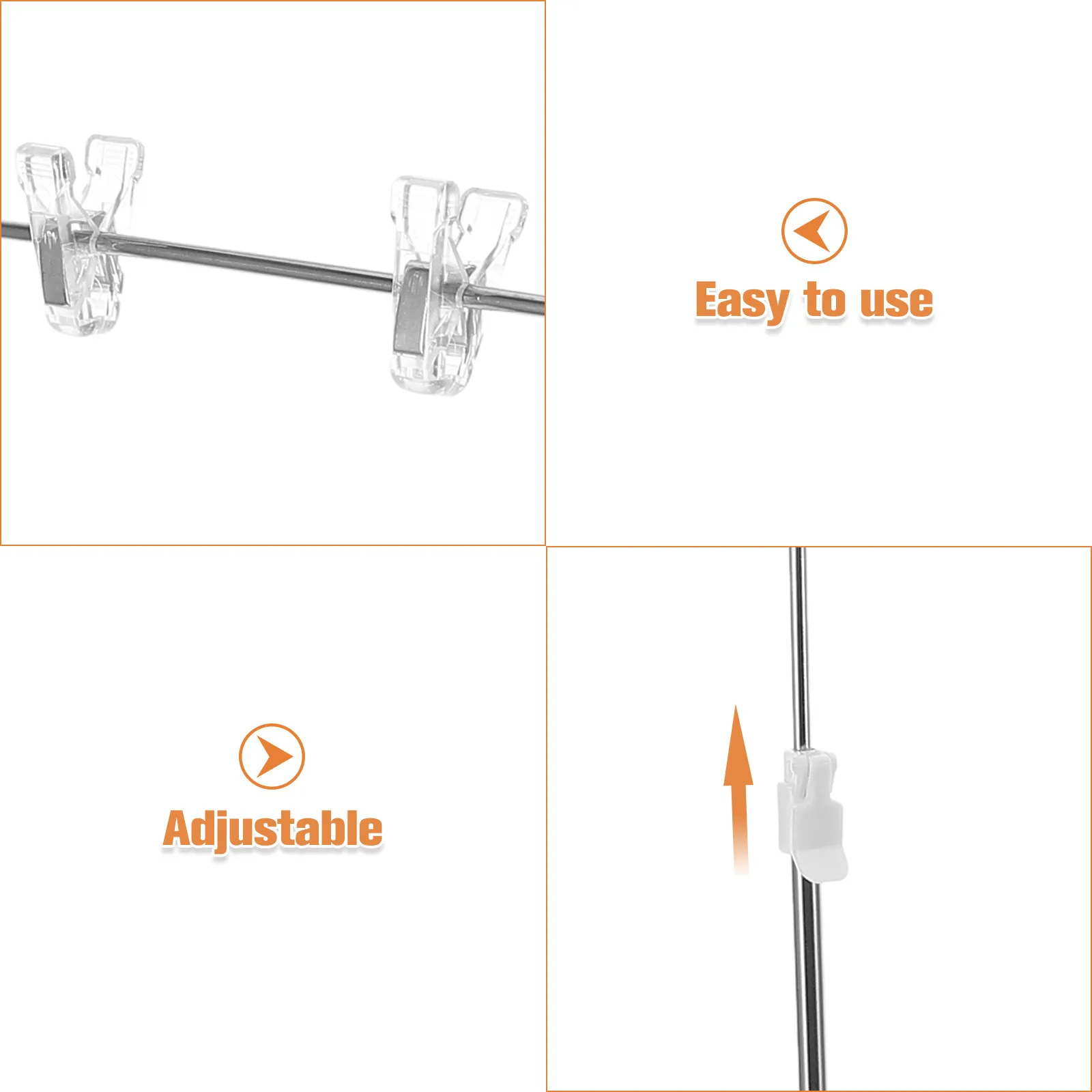 스테인리스 스틸 데스크탑 배너 스탠드 포스터 홀더 디스플레이 랙 공간 절약형 모던 디자인 (슈퍼마켓, 사무실, 상점용)