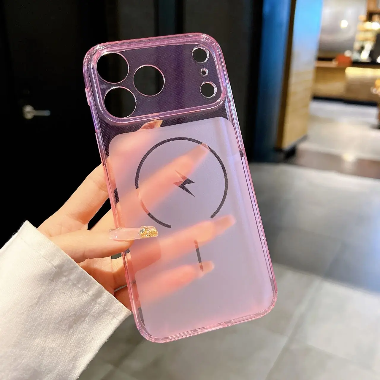 Shockproof Clear Soft Matte Phone Case