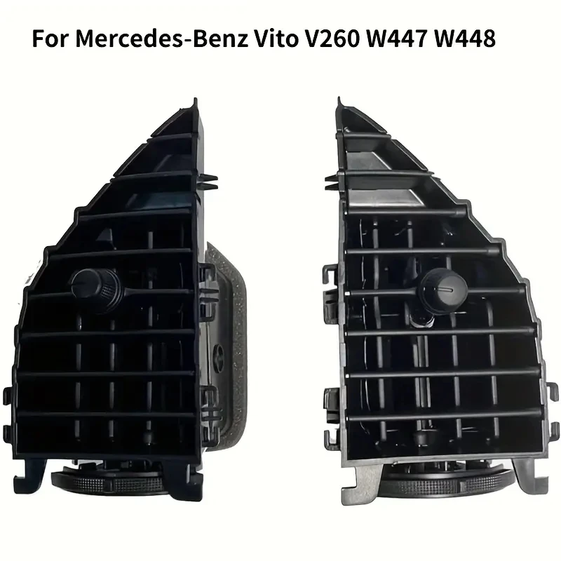 Grille de Ventilation Compatible Avec Benz Pour Vito V260 W447 W448 2016-2020 Centre De Tableau De Bord De Voiture A/C Grille D'aération Sortie De Climatiseur A4478300654 A4478300454 ( Color
