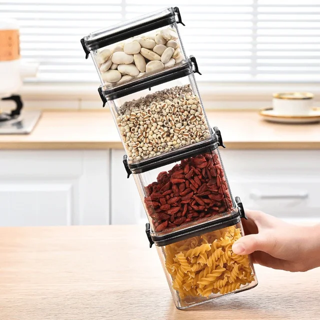 Airtight Kitchen Storage Jars 4