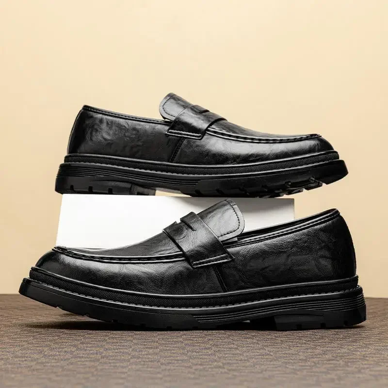 

Итальянские мужские кожаные туфли синие Черные мужские туфли оксфорды для офиса и свадьбы