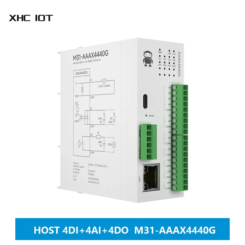 modulo-io-remoto-distribuido-4di-4ai-4do-modulo-host-de-adquisicion-de-interruptor-analogico-empalme-gratis-pnp-npn-xhciot-m31-aaax4440g