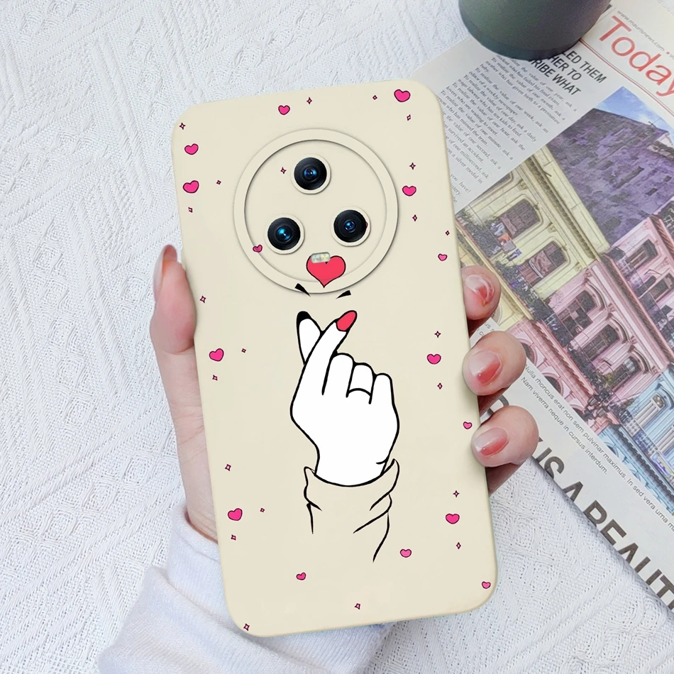 Premium Phone Case with Enhanced Camera Protection - Soft Liquid Silicone Bumper Cover for Huawei Honor Magic Series