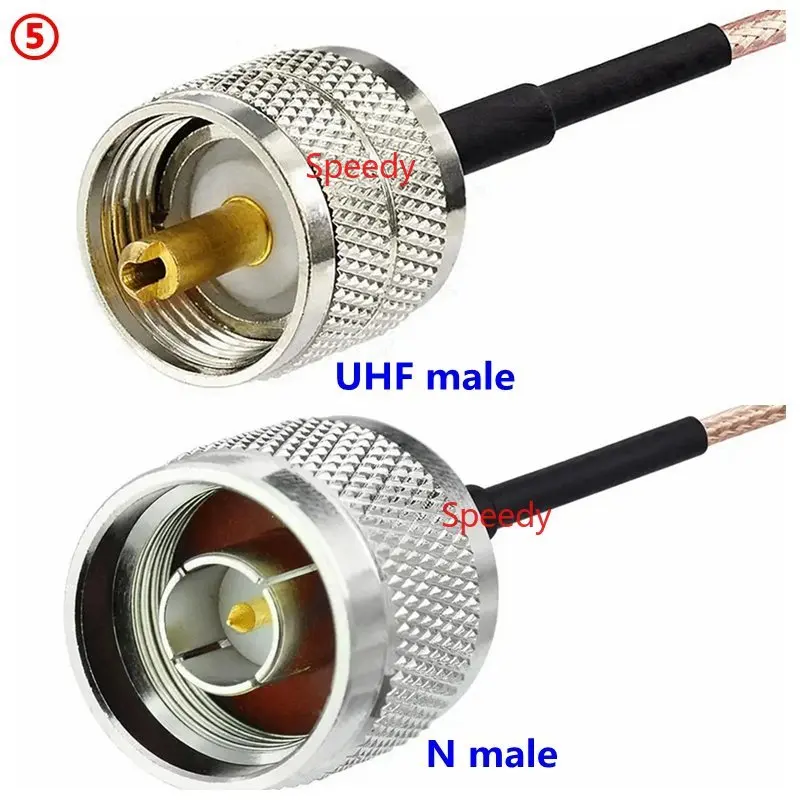 bnc para extensao uhf baixa perda entrega rapida rf 05