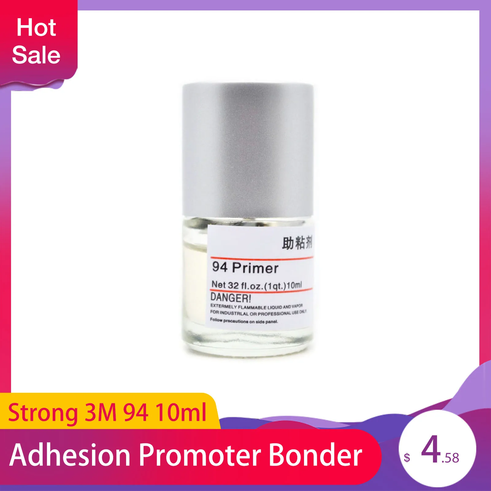 Strong 3m 94 Adhesive Adhesion Promoter Bonder 10ml Glue Strong Acrylic