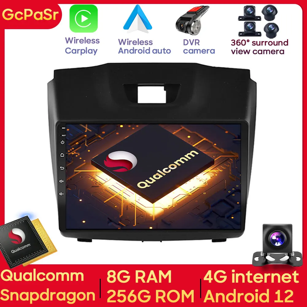 

Wireless Carplay Car Video Multimedia Player For Chevrolet Holden S10 TRAILBLAZER COLORADO ISUZU DMAX Android Auto Carplay