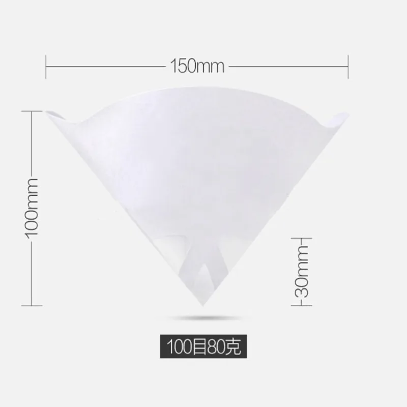 30/60pcs Car Paint Spray Mesh Paper Filter Purifying Straining Funnel Disposable Paint Filter Conical Nylon Micron Paper Funnels paint filter paper filter