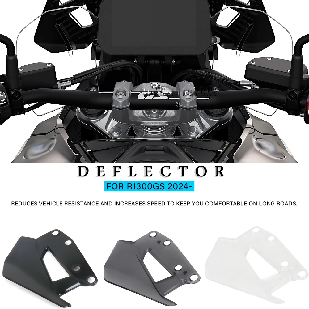 

Motorcycle Accessories Front Wind Deflectors Side Spoiler Windshield Windscreen For BMW R1300GS r1300gs R 1300 GS R1300 GS 2024
