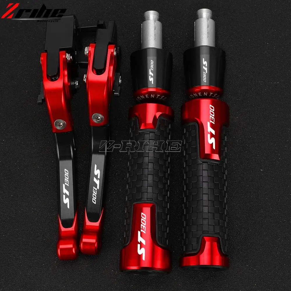 

For Honda ST1300 ST1300A ST 1300 A 2003 2004 2005 2006 2007 ST-1300 Motorcycle Adjustable Brake Clutch Lever Handle Bar Grips