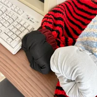 ملابس أطفال شتوية من LILIIGIRL 2025 سراويل مخططة للفتيات وبطانة من الفرو سراويل للأولاد دافئة على الطراز الكوري سراويل سميكة للأولاد 5