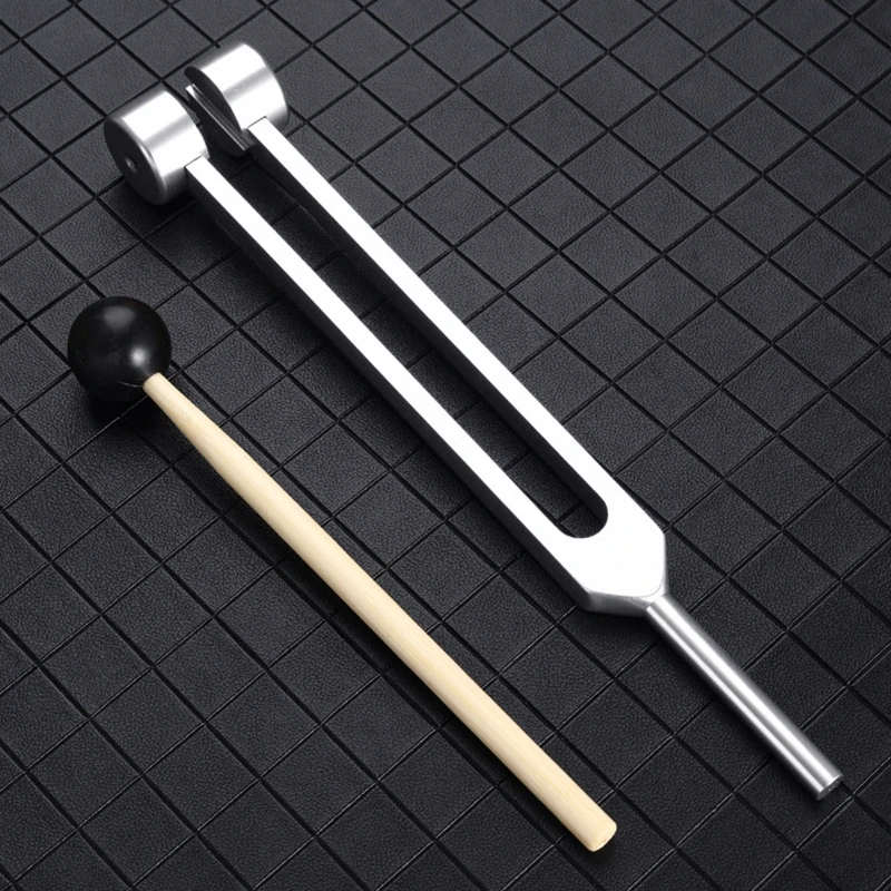 Portable Tuning Fork 64 Hz Aluminum Alloy Medical Non-Magnetic Tuning Fork for Healing DNA Healing  Sound Therapy 5