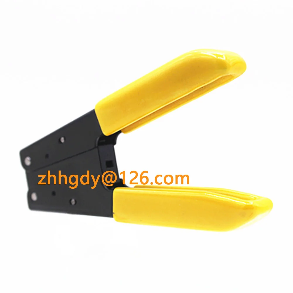 FTTH Optical Fiber Stripping Tool 5G Leather Cable Stripper Pliers 2.0*1.6mm Photoelectric Composite Cable Wire Stripper