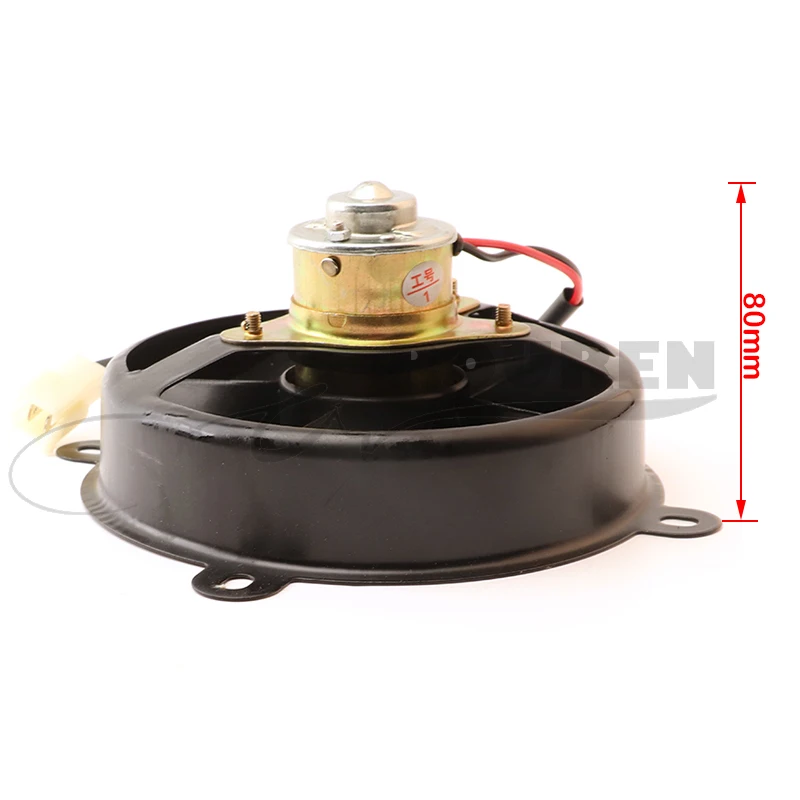 6 Inch Radiator Cooling Fan High Performance 12V Slim Thermo Electric For 150c 200cc Quad Dirt Bike ATV Buggy