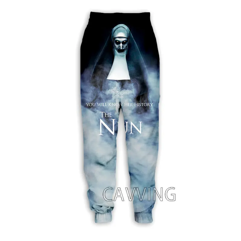 

New Fashion Movie The NUN 3D Printed Casual Pants Sports Sweatpants Straight Pants Sweatpants Jogging Pants Trousers P01