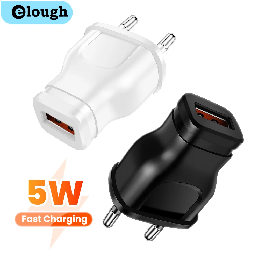 Compact 5W USB Wall Charger