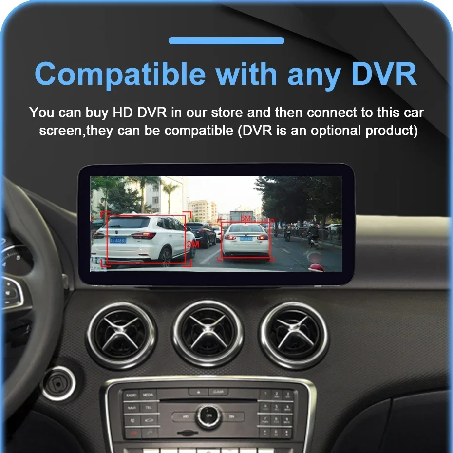Drahtloses Carplay Android Auto Autoradio 12,5 Zoll Linux Touchscreen für Mercedes-Benz A-Klasse CLA GLA W176 W117 X156 2012-2020 GPS – Detail 10