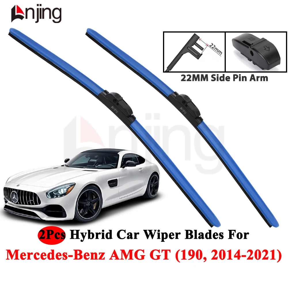 Premium Blue Wiper Blades for Luxury Performance Vehicles